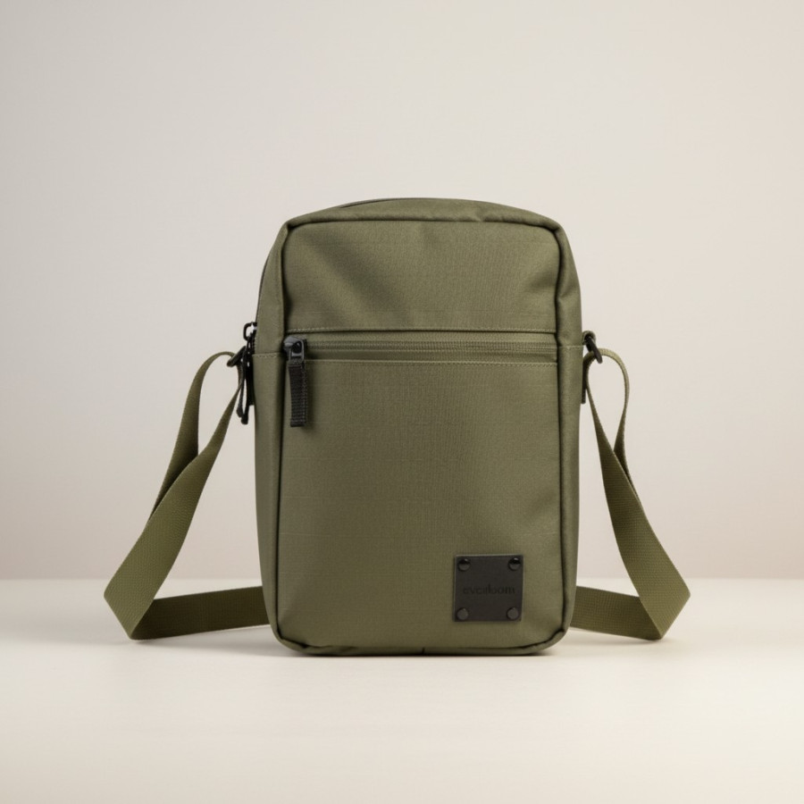All-Day Unisex Sling Bag - Colour Olive
