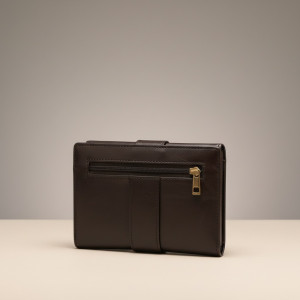 Vegan Leather Women's Wallet - Brown